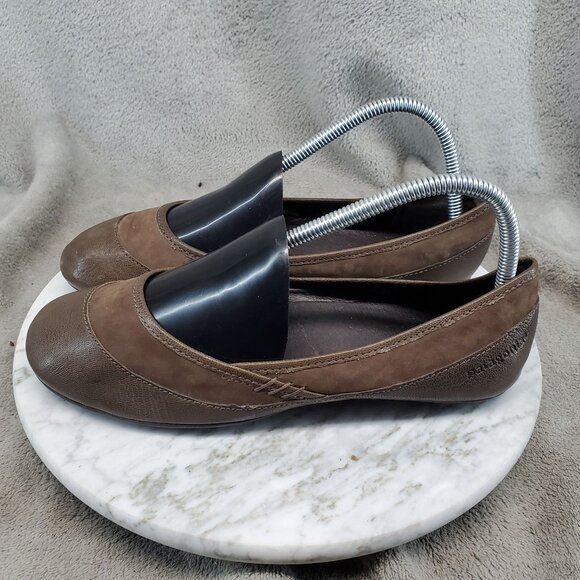 Patagonia Shoes Womens Size 8 Espresso Brown Maha Smooth Flats - Picture 1 of 9